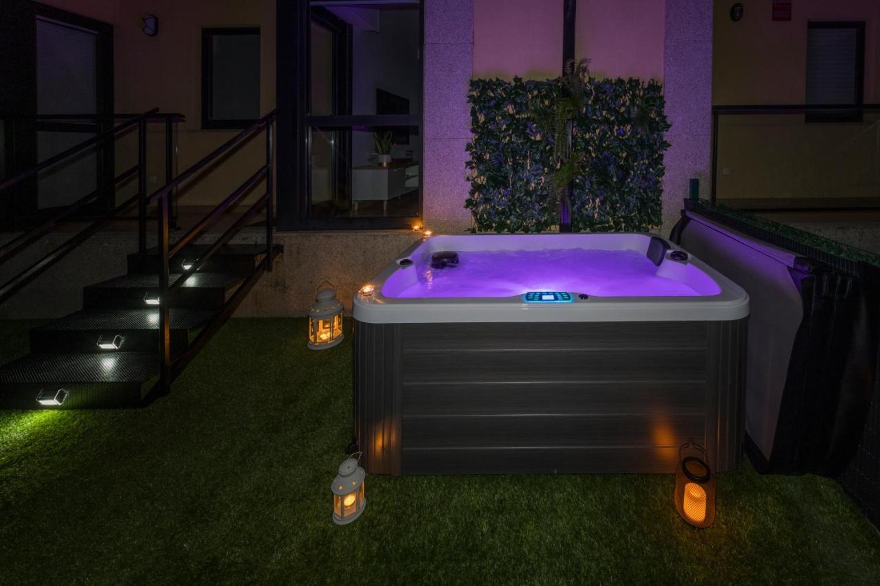 Garden Fisterra - Jacuzzi, Jardin Privado Y Vista Mar Leilighet Eksteriør bilde