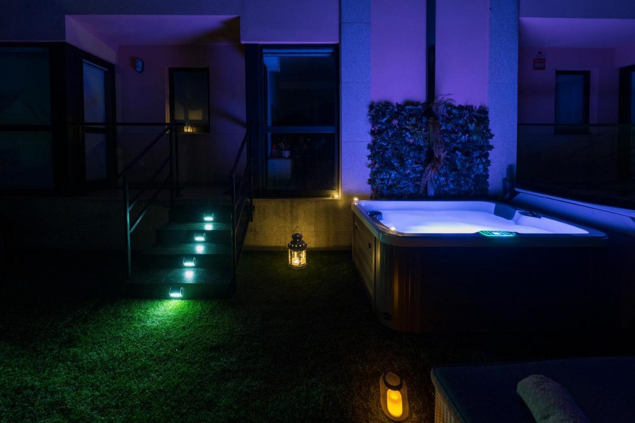 Garden Fisterra - Jacuzzi, Jardin Privado Y Vista Mar Leilighet Eksteriør bilde