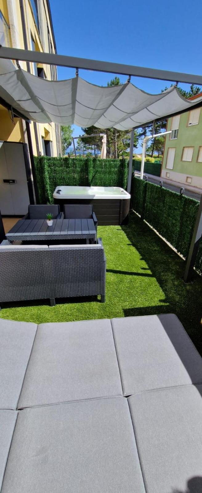 Garden Fisterra - Jacuzzi, Jardin Privado Y Vista Mar Leilighet Eksteriør bilde